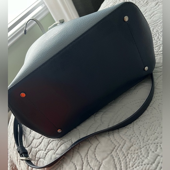 Kate Spade Eva bucket drawstring crossbody blue tote bag - Picture 5 of 5